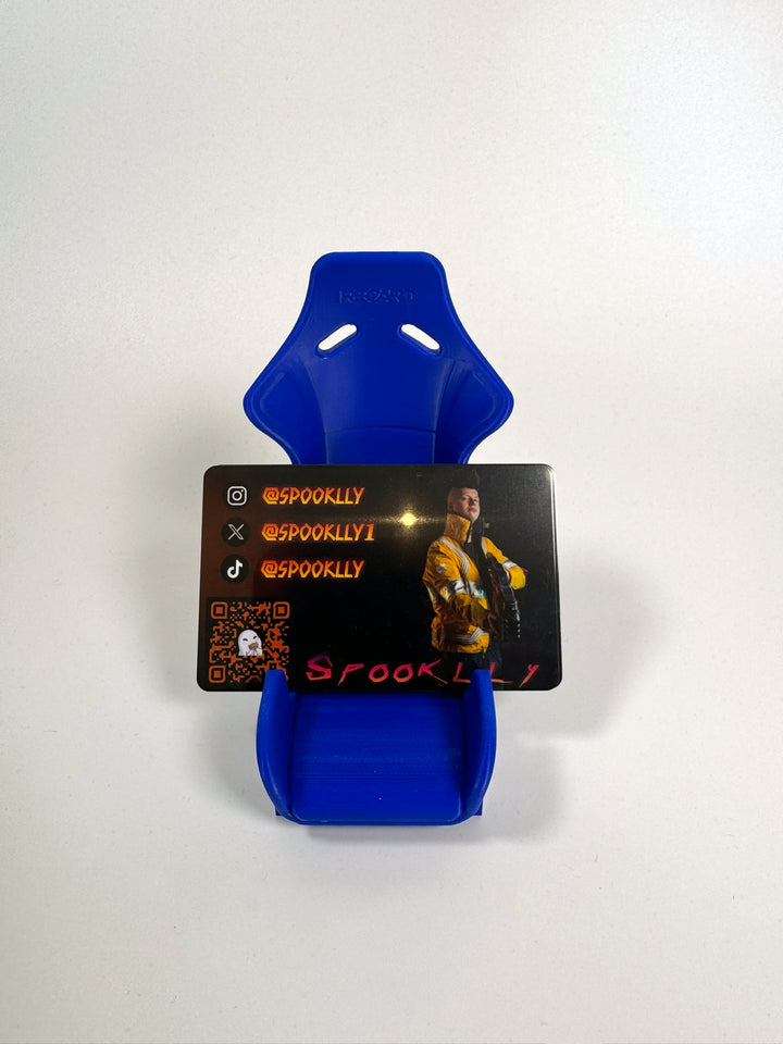 Racing Sitz Handyhalter, Visitenkartenhalter und mehr