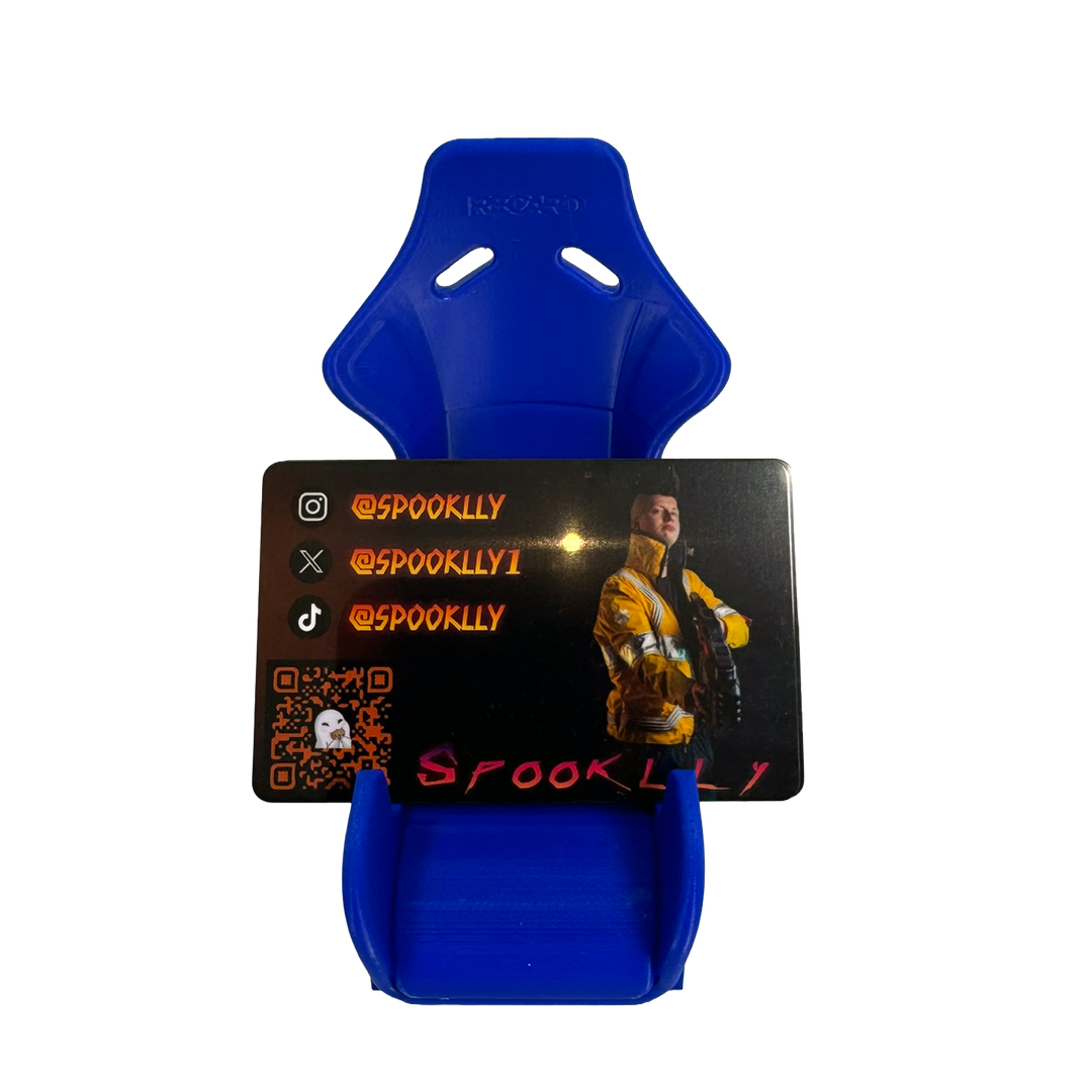 Racing Sitz Handyhalter, Visitenkartenhalter und mehr