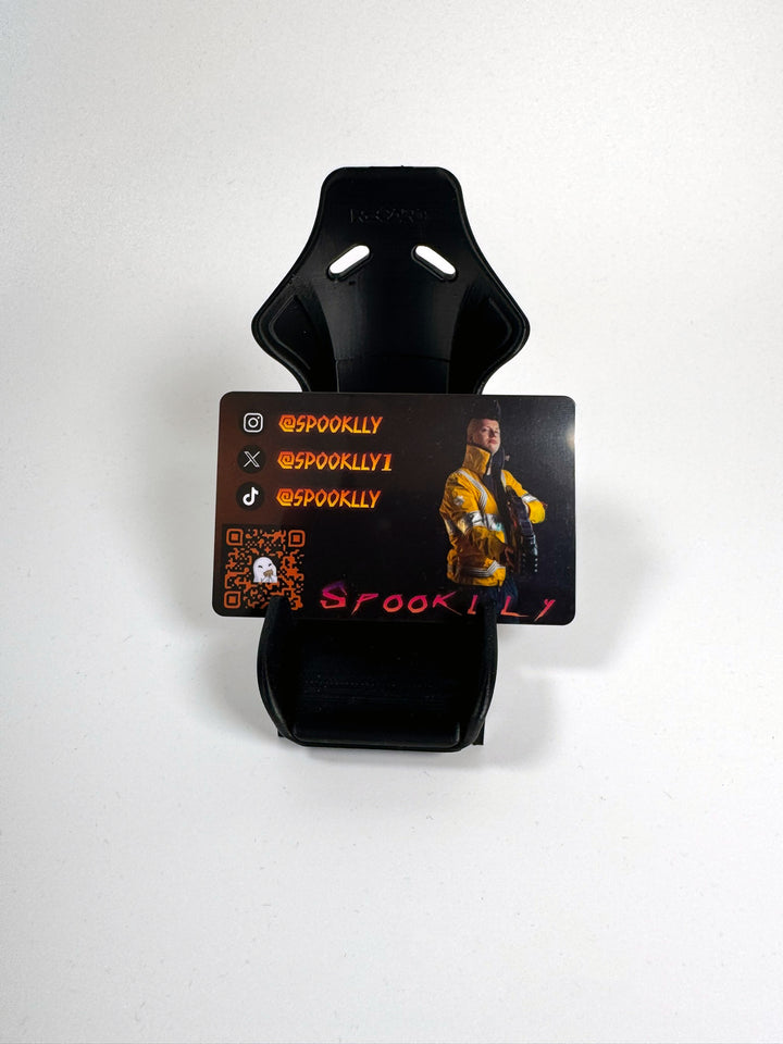 Racing Sitz Handyhalter, Visitenkartenhalter und mehr