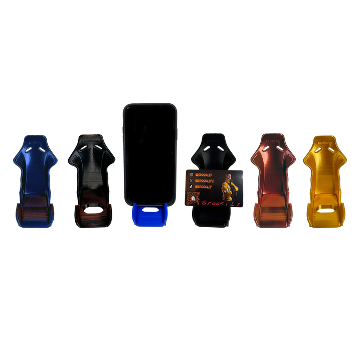 Racing Sitz Handyhalter, Visitenkartenhalter und mehr