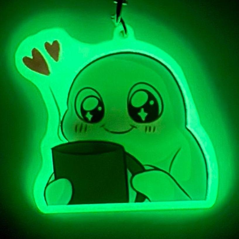 Acryl Anhänger Glow in the Dark