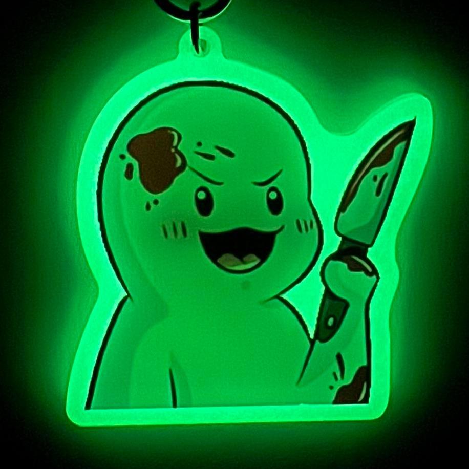 Acryl Anhänger Glow in the Dark