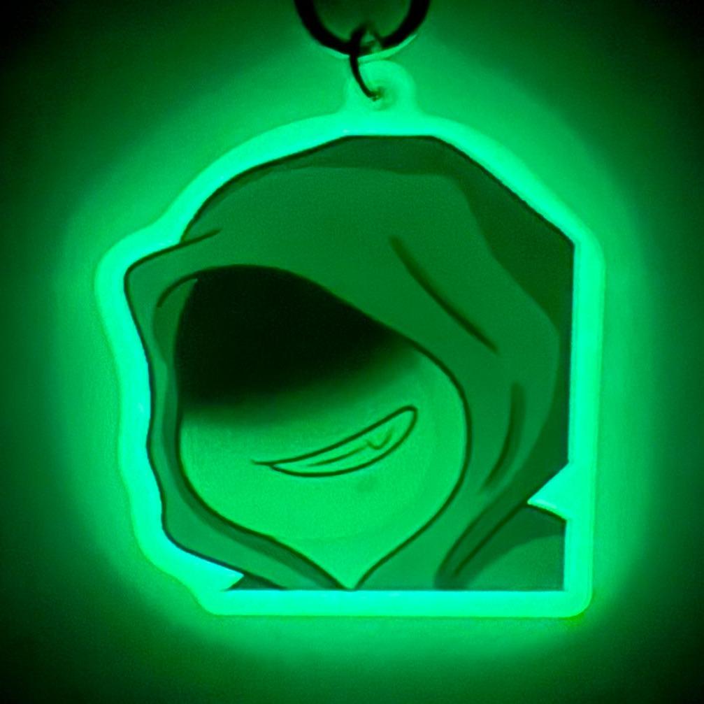 Acryl Anhänger Glow in the Dark