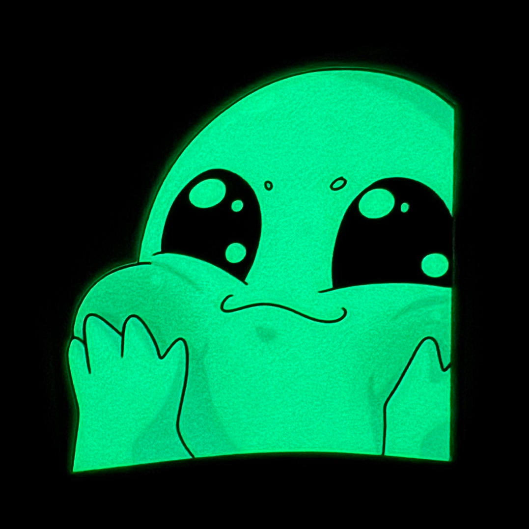 Geistersticker Glow in the Dark - Spooklly