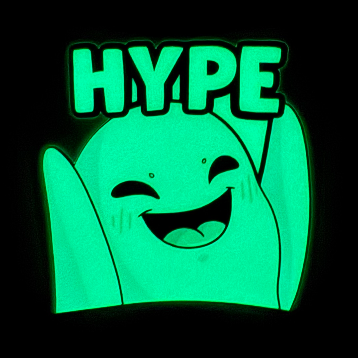 Geistersticker Glow in the Dark - Spooklly