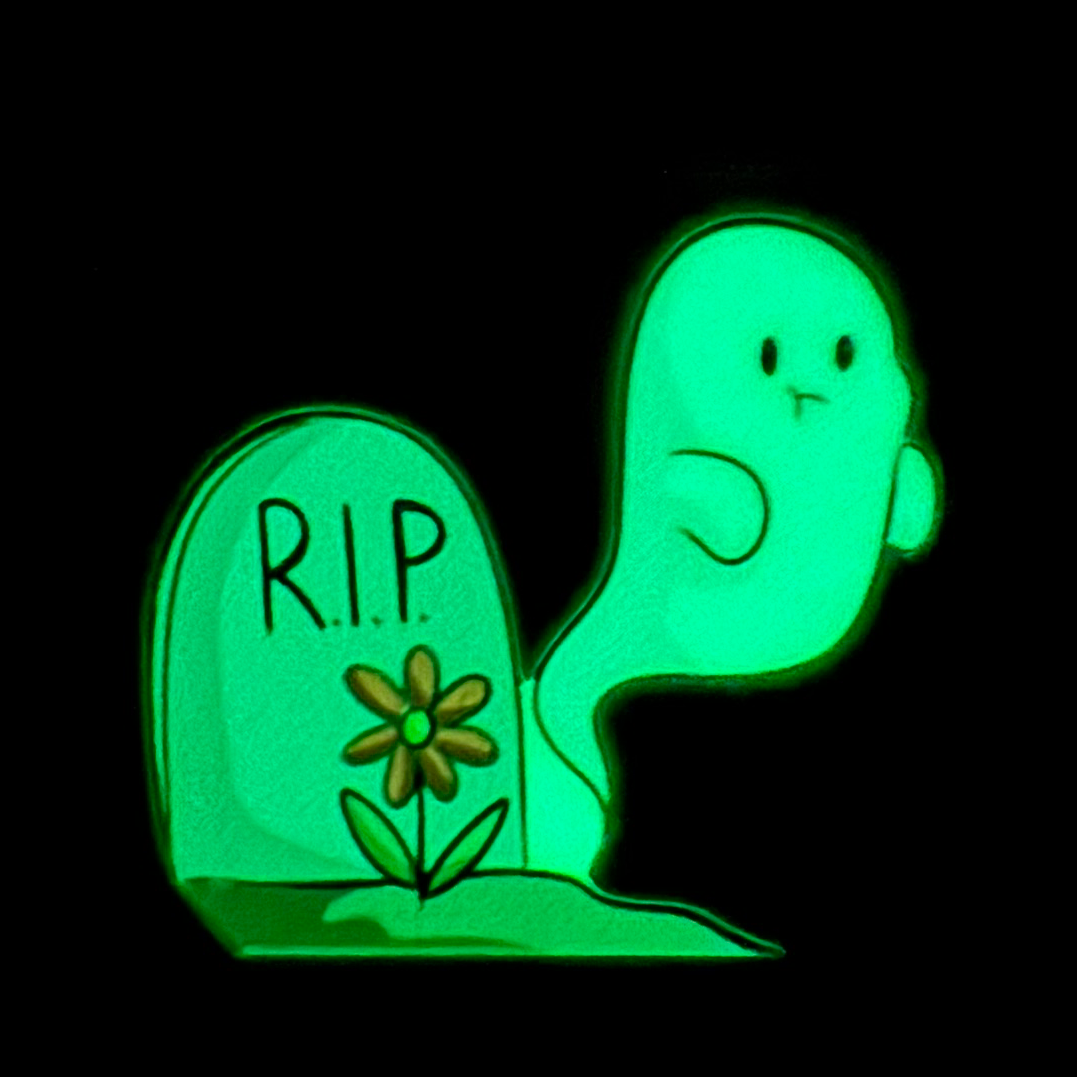 Geistersticker Glow in the Dark - Spooklly