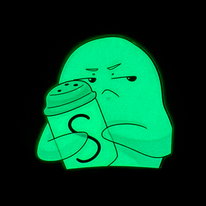 Geistersticker Glow in the Dark - Spooklly