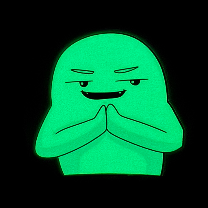 Geistersticker Glow in the Dark - Spooklly