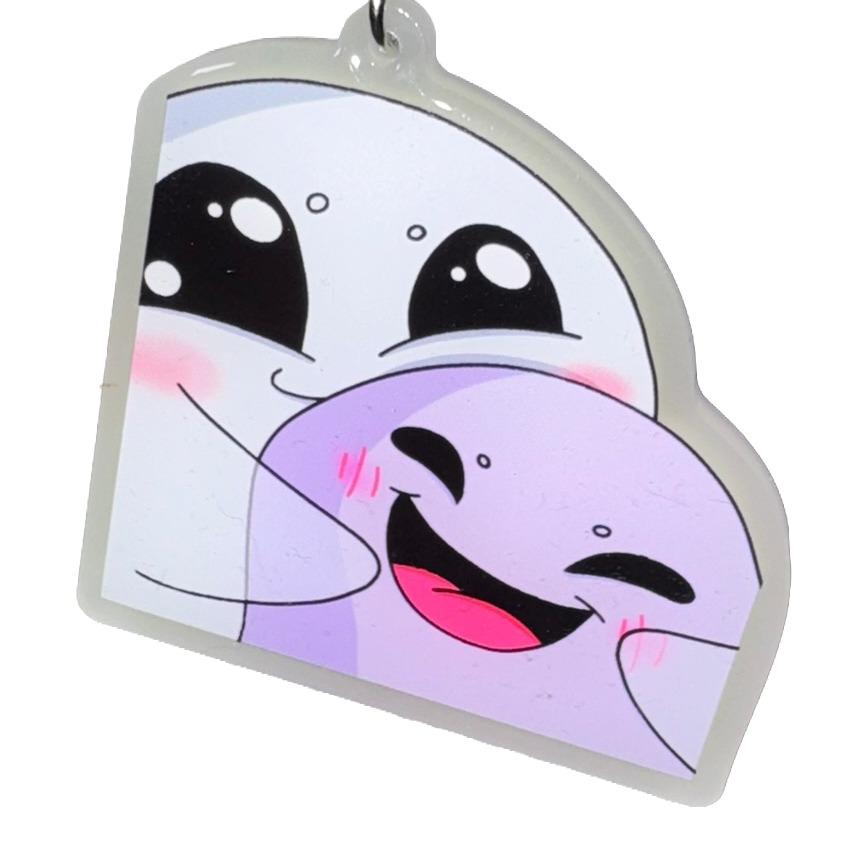 Acryl Anhänger Glow in the Dark