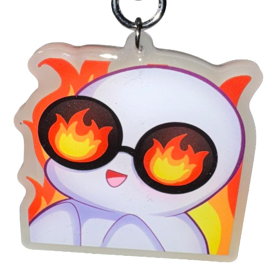 Acryl Anhänger Glow in the Dark