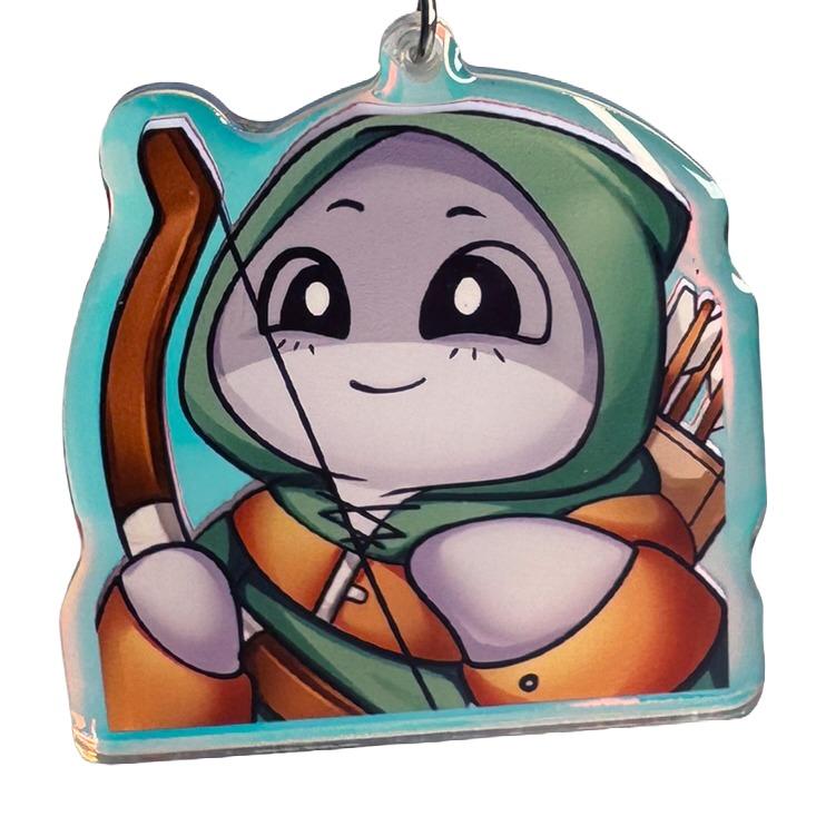 Acryl Anhänger Regenbogeneffekt