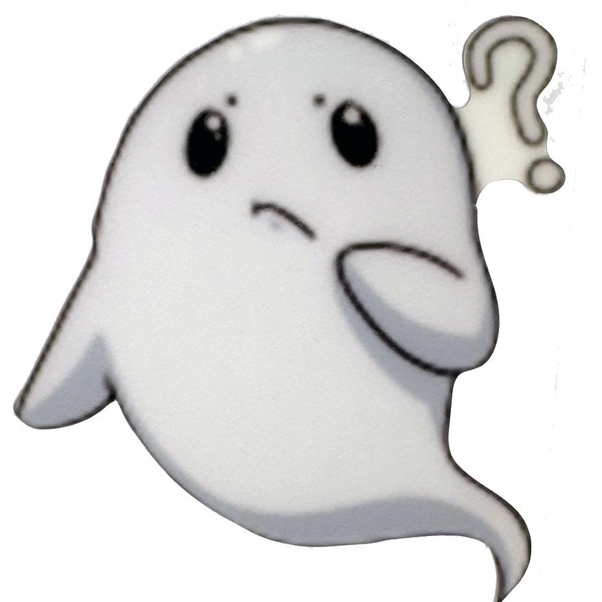 Geistersticker Glow in the Dark - Spooklly