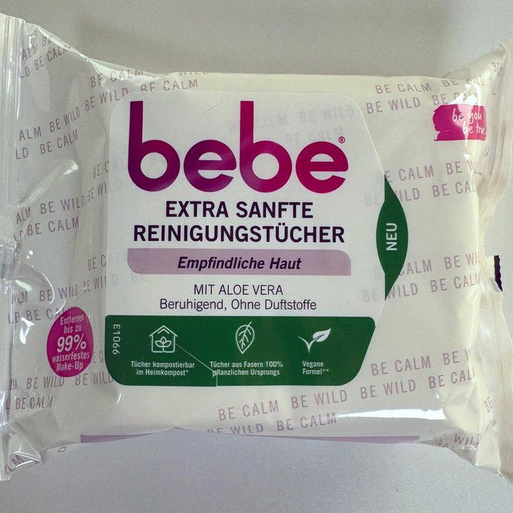 bebe Extra Sanfte Reinigungftücher mit Aloe Vera